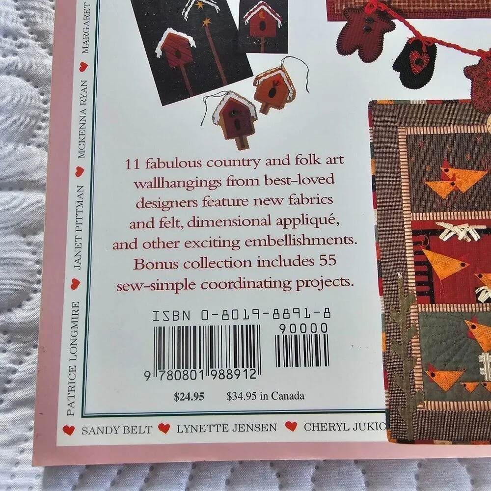 Quick-Sew Quilts Book By Best-Loved Designers Collection 1996